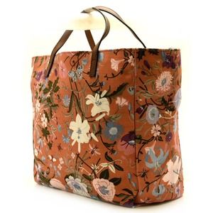 Gucci Tote Flower Pink Bag Pattern